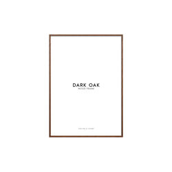 Wood Frame, dark oak, Poster & Frame
