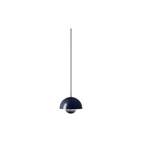 Flowerpot VP1 Pendant, steel blue, &Tradition