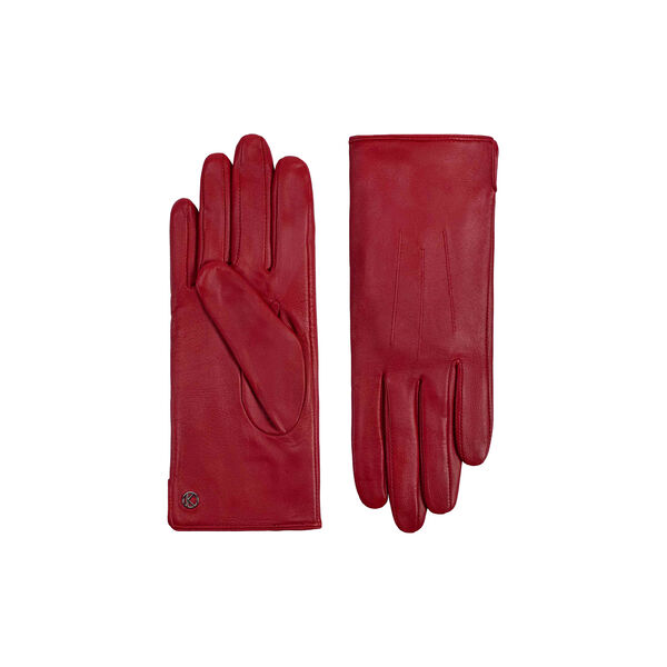 Carla Leather Gloves, crimson, Kessler