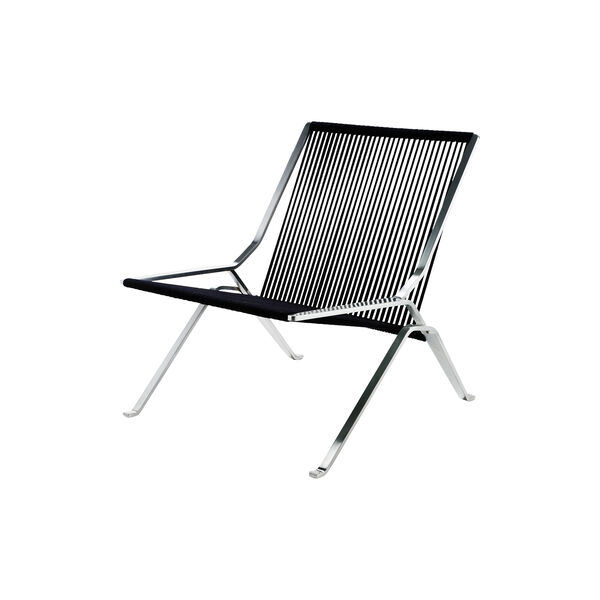 PK25&trade; Element Loungestuhl, black, Fritz Hansen