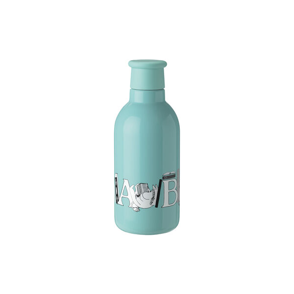 Moomin ABC vacuum insulated bottle 0,5 L, moomin turqouise, RIG-TIG