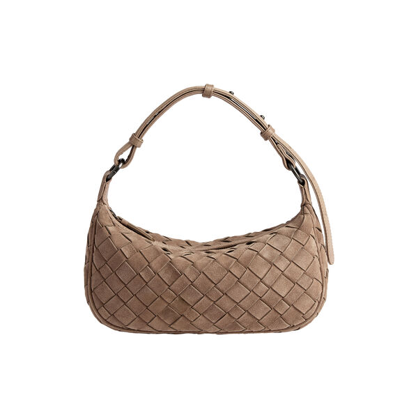 Mini MuseMBG Tasche Sue. Flechtmuster, mocha mousse, Markberg
