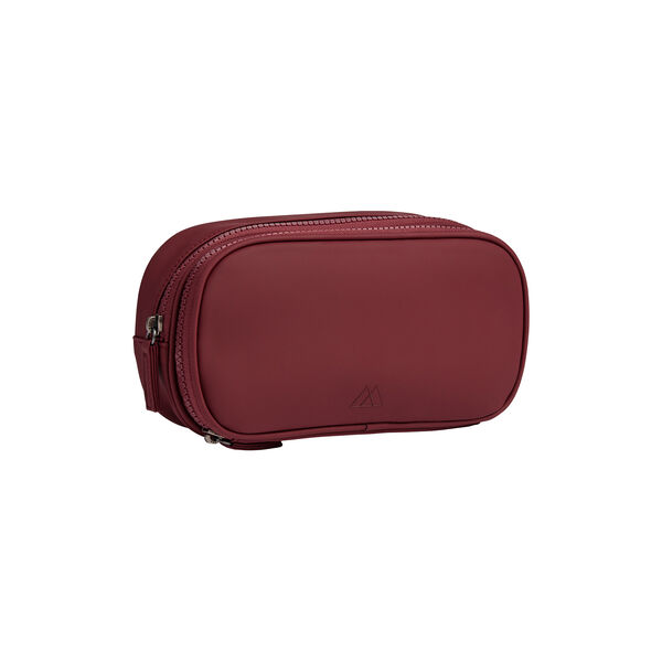 JustMBG Make-Up Purse Rubber, burgundy, Markberg