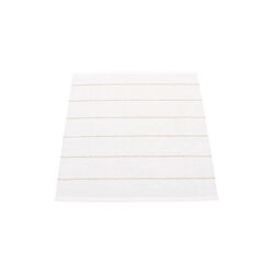 Carl Plastic Rug, vanilla/white, Pappelina