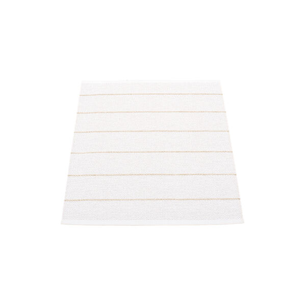 Carl Plastic Rug, vanilla/white, Pappelina