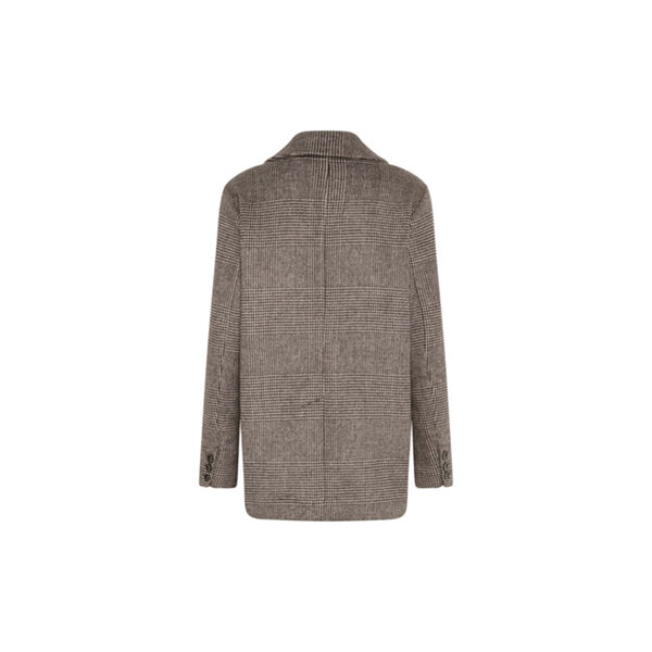 SelinePW Jacket, brown check, Part Two