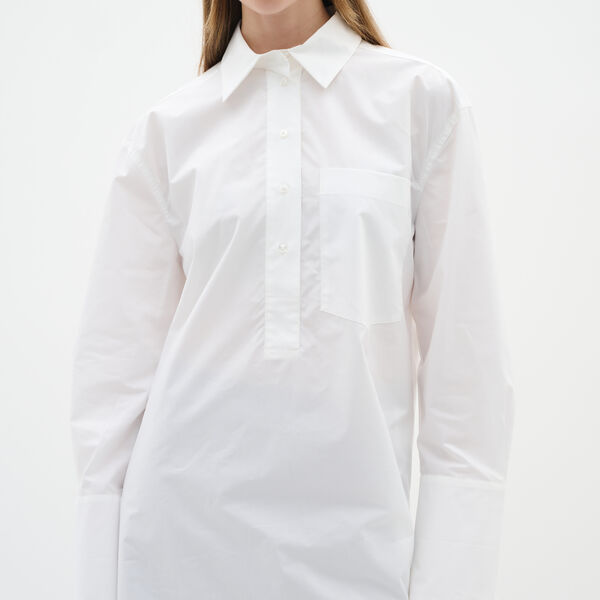 AtlasIW Oversize Shirt, pure white, InWear