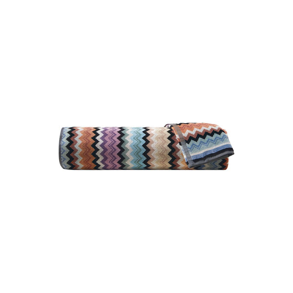 Adam Towel, 160 black multi colour Adam Towel, 160 black multi colour, MissoniHome