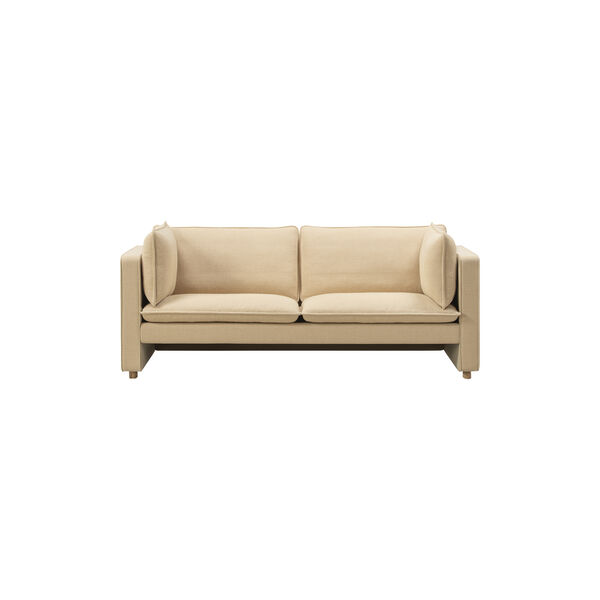 Jota 2-Sitzer-Sofa mit Armkissen, vidar 323, Fredericia Furniture