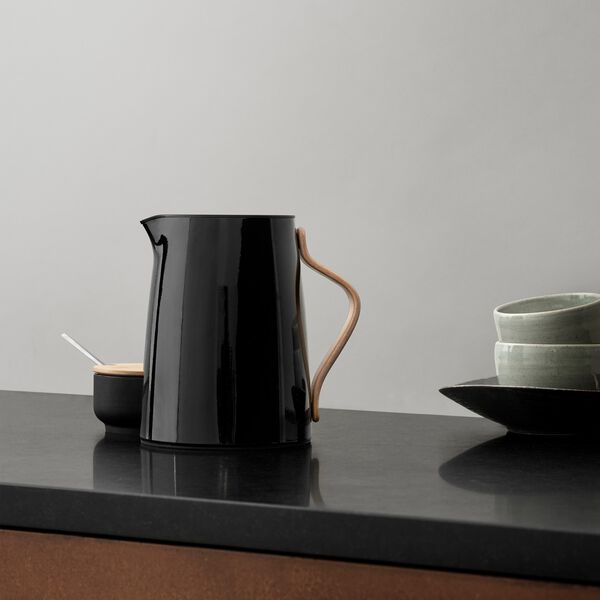 Emma Tee-Thermoskanne, black, Stelton
