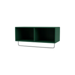 COAT Shelf with Clothes Rack, 136 pine, Montana Furniture