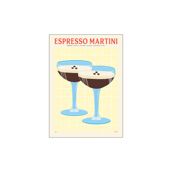 PSTR Espresso Martini PSTR Espresso Martini, Poster & Frame