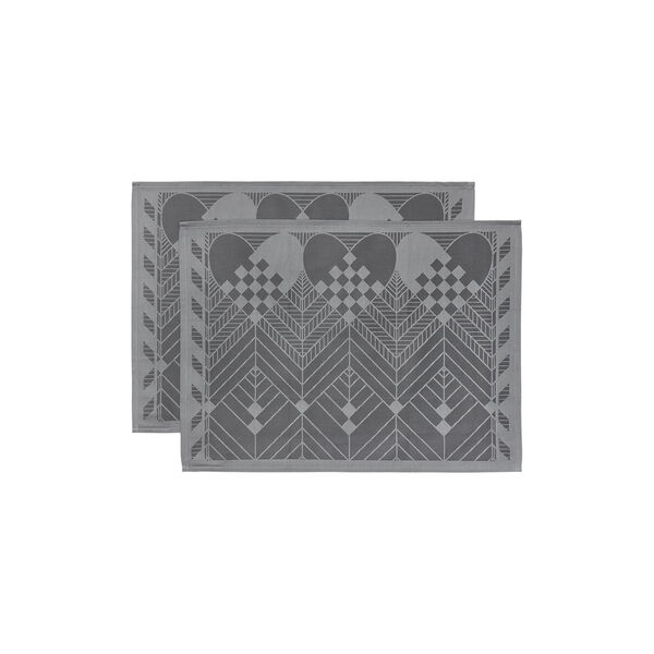 CHRISTMAS Placemat, winter grey, Georg Jensen Damask
