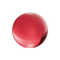Glass Sphere, crimson red, Iittala