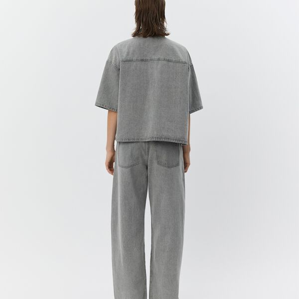 ValenciaSW Tapered-Jeans, stone grey, Sofie Schnoor