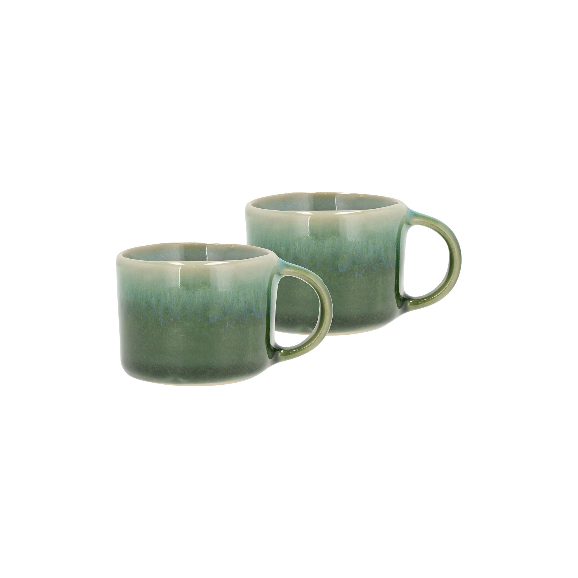 HuskeeCup Espresso-Set – 2 Tassen + Untertassen Aus Recycelten Kaffeeschalen, 85 Ml, Spülmaschinenfest