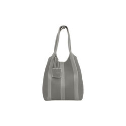 Knitted Bag, milk creme black, Ilse Jacobsen Hornb&aelig;k