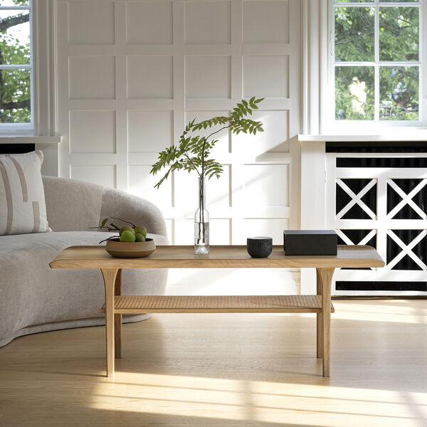 Nr. 25 Tisch, wei&szlig; ge&ouml;ltes eichenholz, Aakjaer Furniture