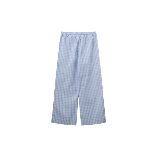 JordenSW karierte Hose mit weitem Bein, blue, Sofie Schnoor