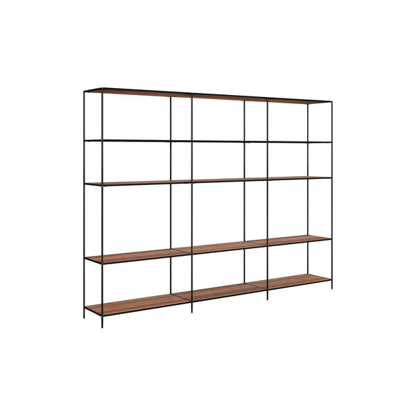 Original&nbsp;Shelf&nbsp;High, walnut, Abstracta&reg; System
