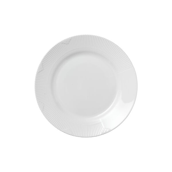 Elements Weiß Teller, 26 cm Elements Weiß Teller, 26 cm, Royal Copenhagen