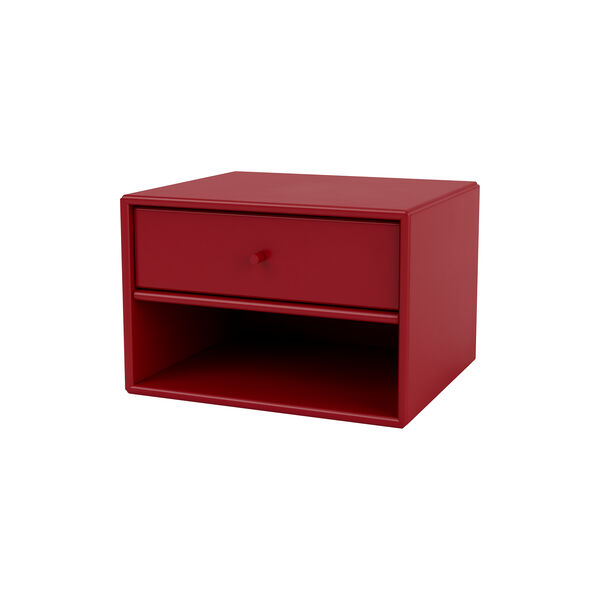 DASH Nightstand, 165 beetroot, Montana Furniture