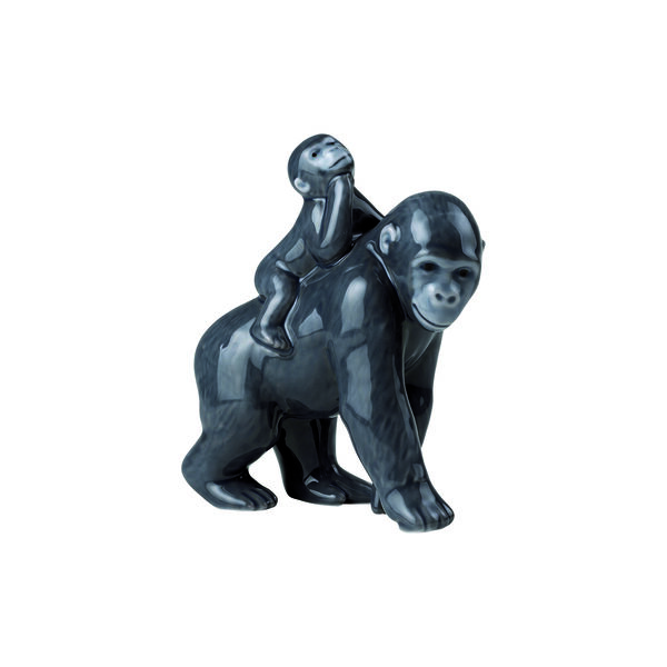 Annual Figure 2023 - Gorilla with Baby, Royal Copenhagen