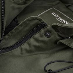 Padded Coat, army, Ilse Jacobsen Hornb&aelig;k