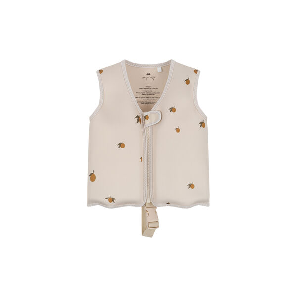 Neopren-Schwimmweste, lemon, Konges Sl&oslash;jd