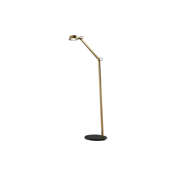 DARK F1 Floor Lamp, brass, LIGHT-POINT