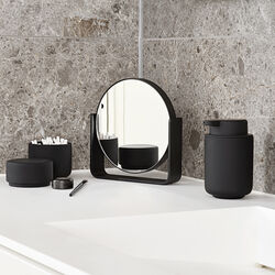 Tischspiegel mit 5-facher Vergrößerung, schwarz, Zone Denmark