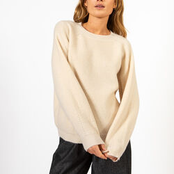 CC Heart EMMA Rundhals-Pullover, creme, Coster Copenhagen