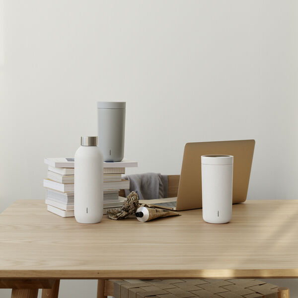 To Go Click Termo cup 0.4 L, soft chalk, Stelton