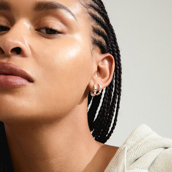 MAEVE Earrings, silver plated, Pilgrim