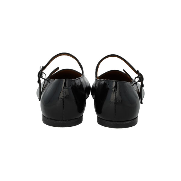 Mary-Jane-Ballerina, schwarz, ANGULUS
