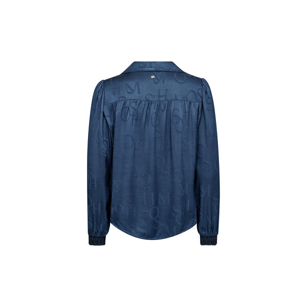 MMAldo Monogram Blouse, ensign blue, MOS MOSH