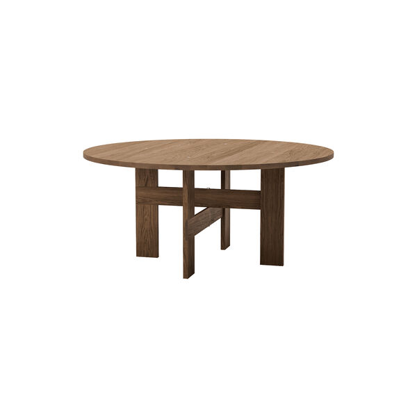 Mio Table &Oslash;160, stained oak, Thorup Copenhagen