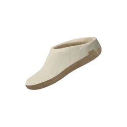 Filzpantoffel, weiß, Glerups