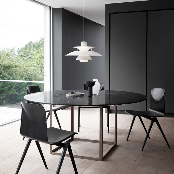 PH 5 Monochrome Pendelleuchte, white, Louis Poulsen