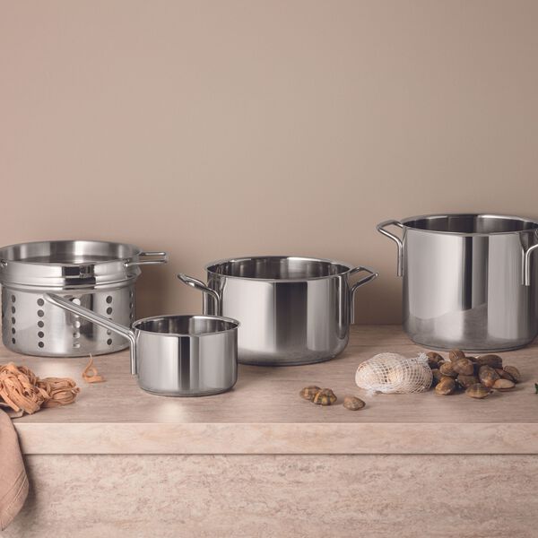 Topf, Edelstahl, Eva Trio