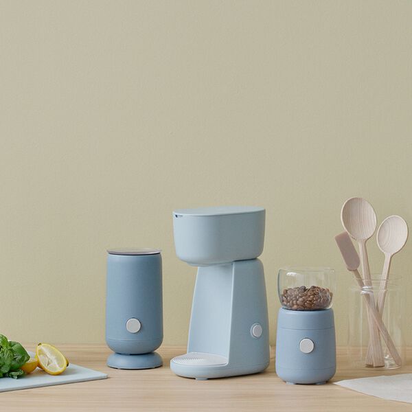 FOODIE elektrische Milchsch&auml;umer, dusty blue, RIG-TIG