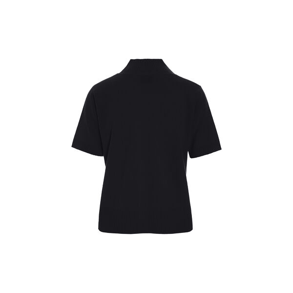 Kumo cashmere short sleeve blouse, black, BITTE KAI RAND