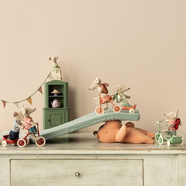 Fahrrad f&uuml;r M&auml;use, gr&uuml;n, Maileg