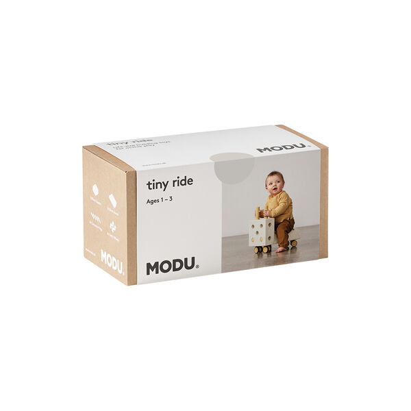 Tiny Ride, sand grey/honey yellow, MODU