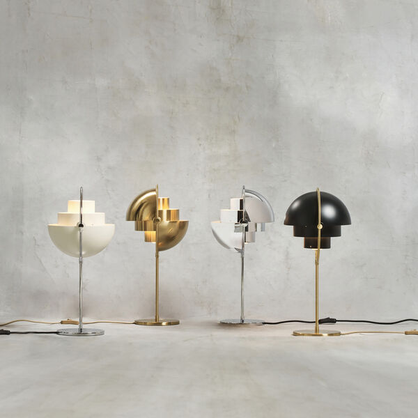 Multi-Lite Tragbare Lampe, Chrom, GUBI