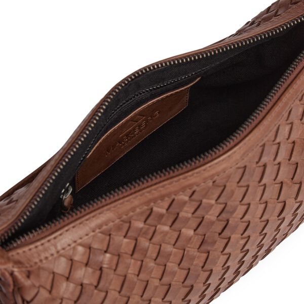 Mini MuseMBG Bag Weave, cognac, Markberg