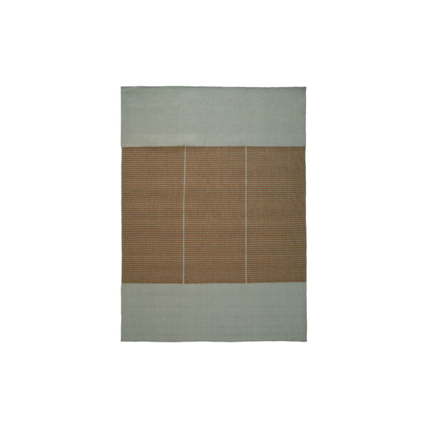 Poetic Grid Teppich, camel, Linie Design