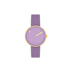 Picto Wrist Watch, light lavender/light lavender, PICTO