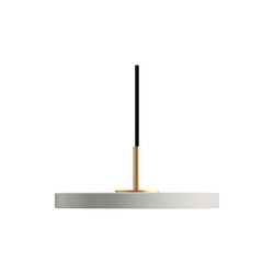 Asteria Micro Pendant, nuance mist/brass, UMAGE