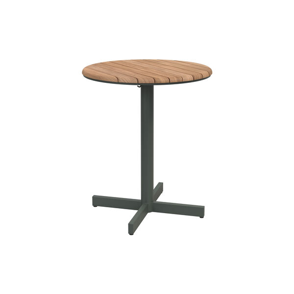 Pelagus Café Table, hunter green, Fritz Hansen